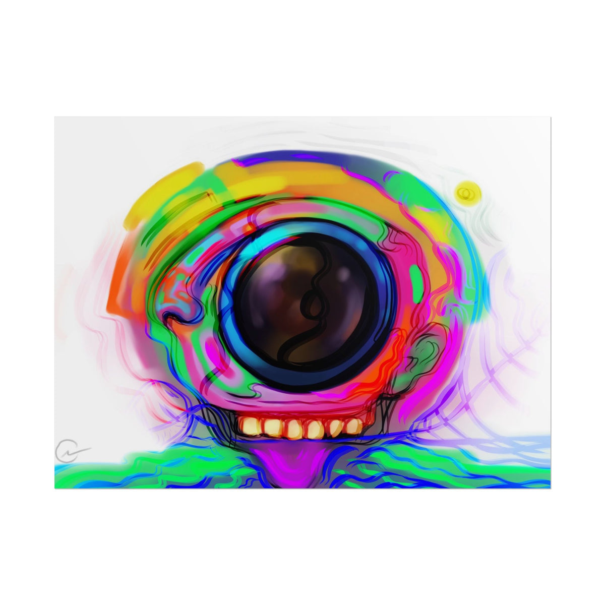 “Glorp” - 8 x 6 Matte Poster