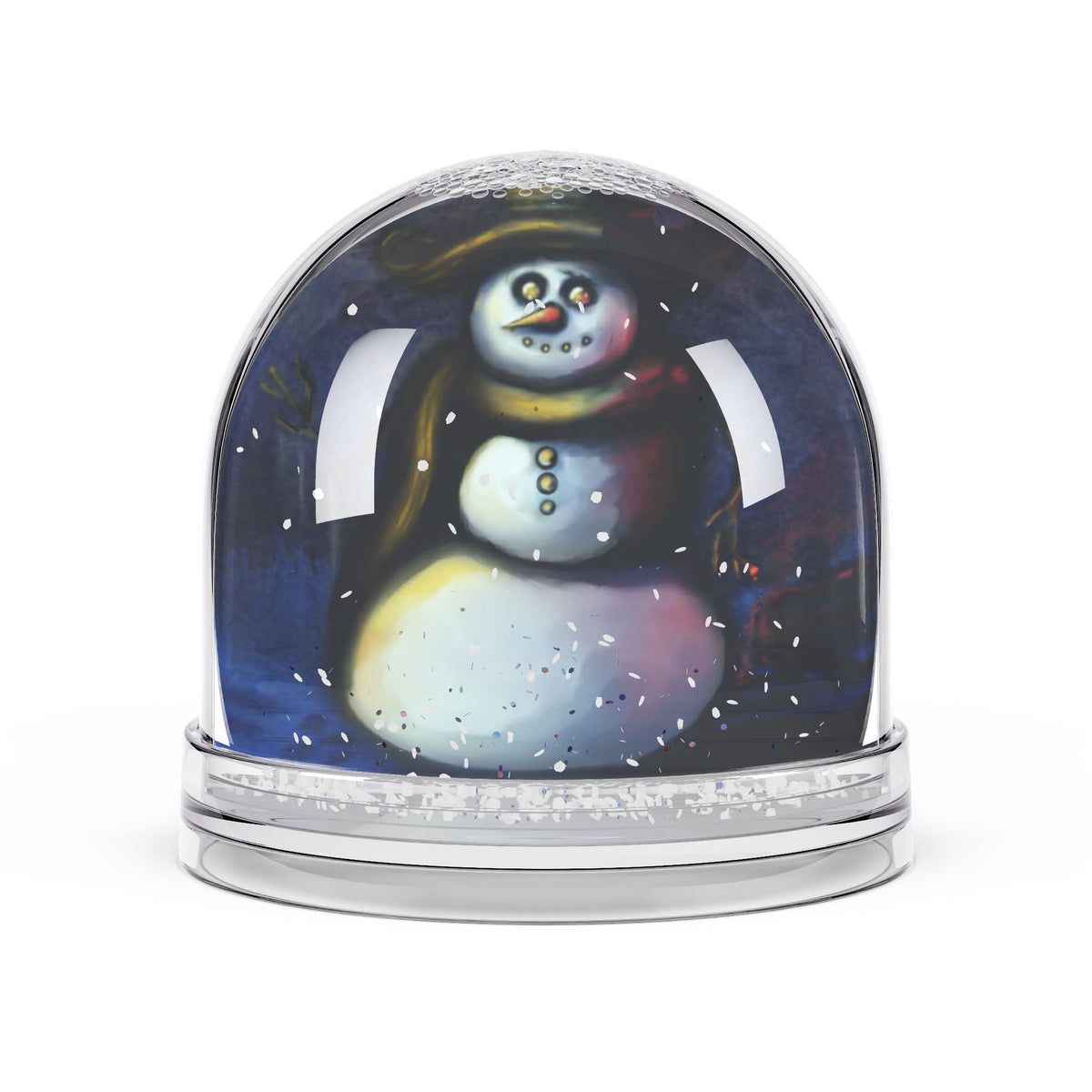 “Francis The Snowman” - Seasonal Snow Globe