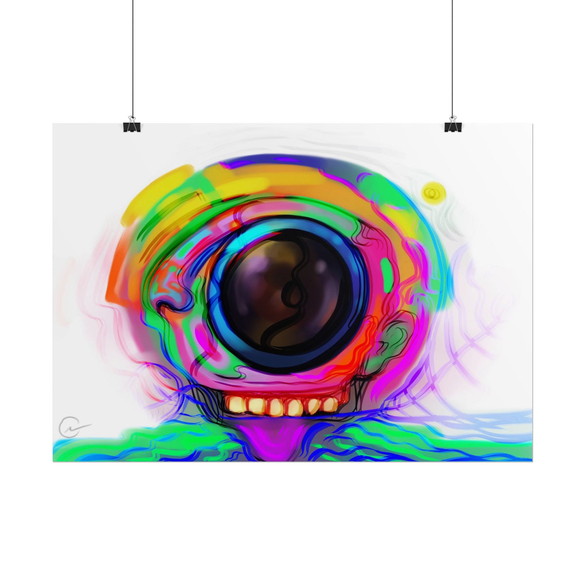 “Glorp” - 23.4” x 16.5” Matte Poster