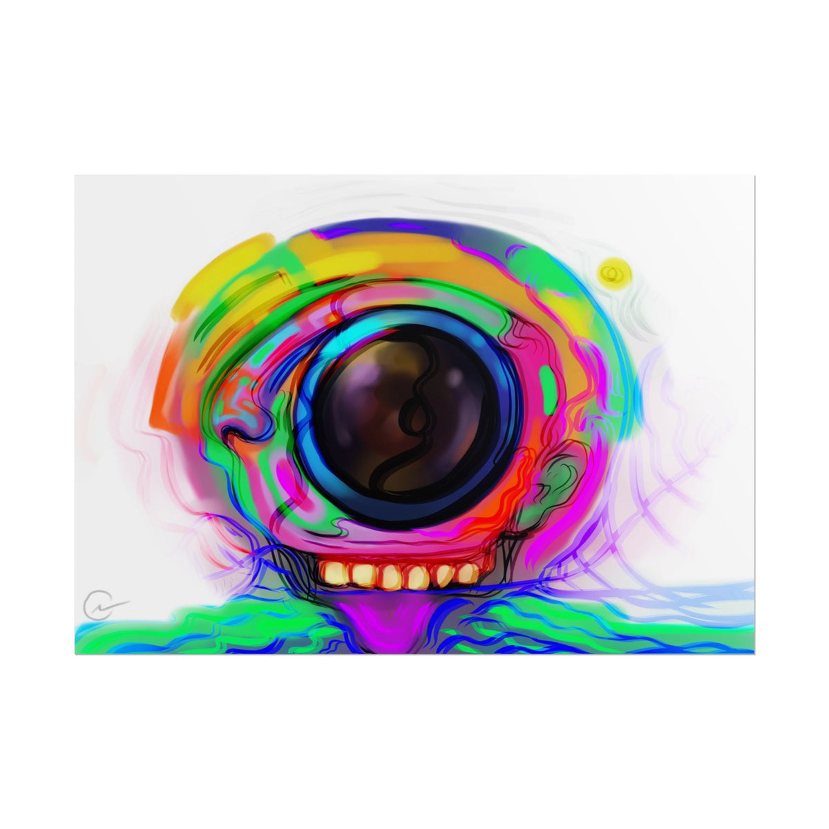 “Glorp” - 23.4” x 16.5” Matte Poster