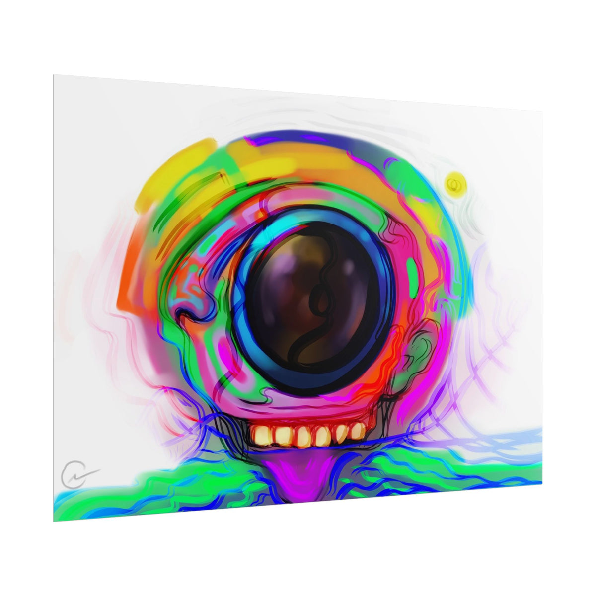 “Glorp” - 23.4” x 16.5” Matte Poster