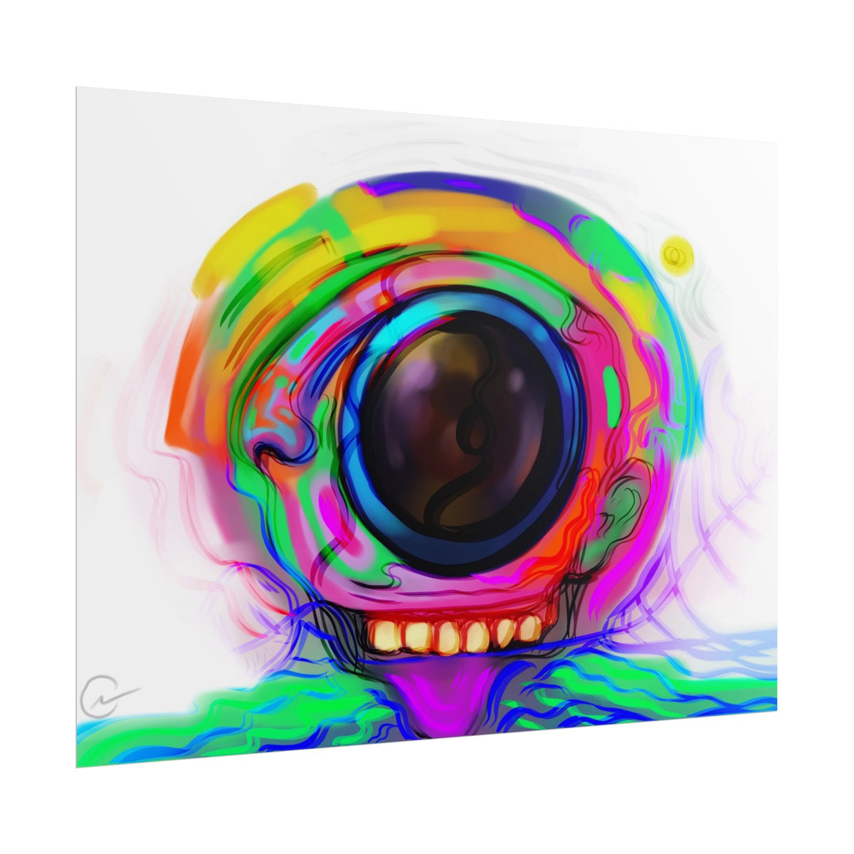 “Glorp” - 16” x 12” Matte Poster